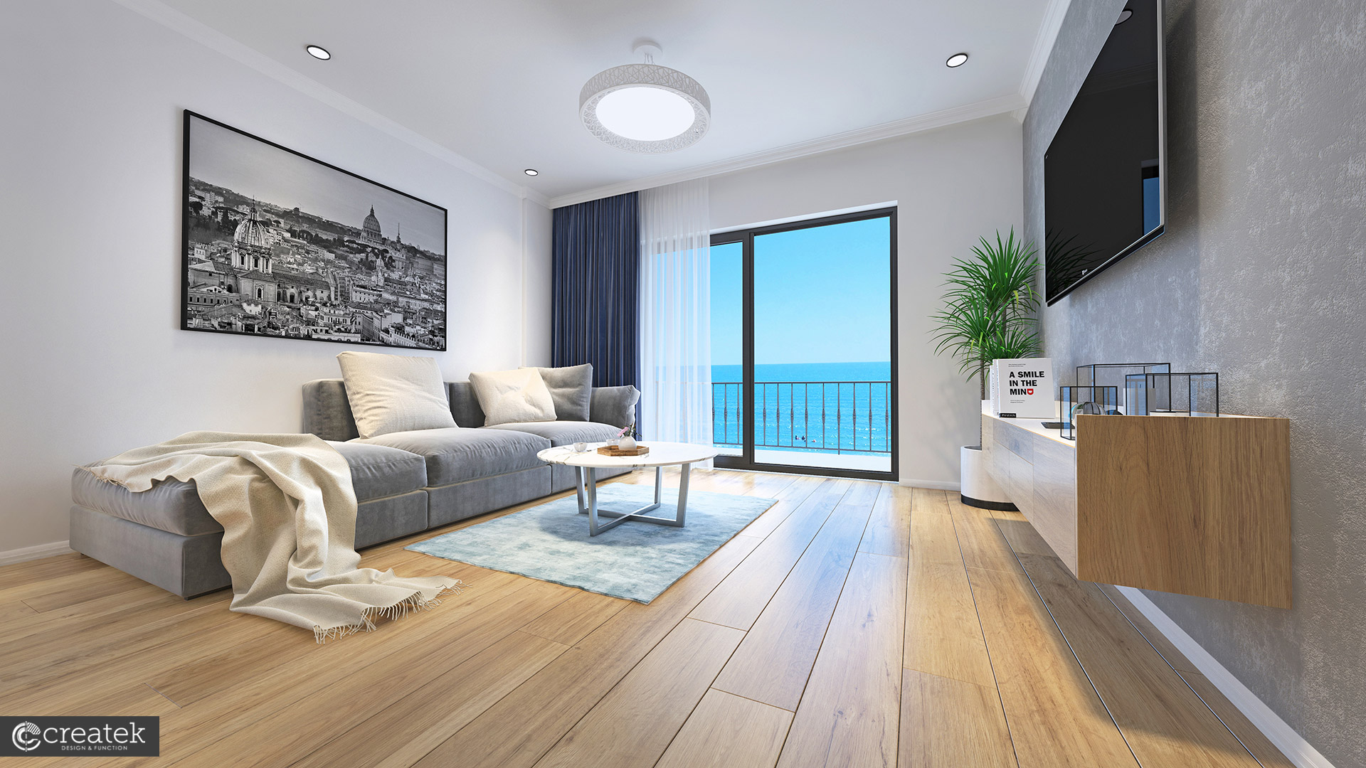 Apartamente Mamaia Nord | The Signature Promenada Apartament Roma Living