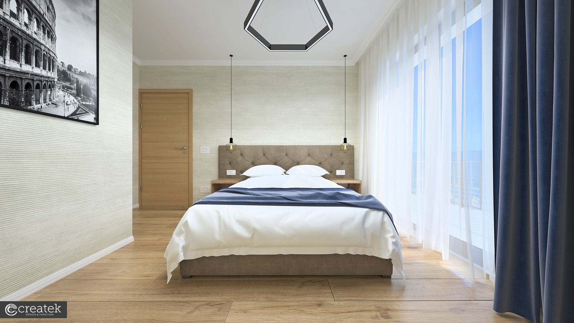 Apartamente Mamaia Nord | The Signature Promenada Apartament Roma Dormitor