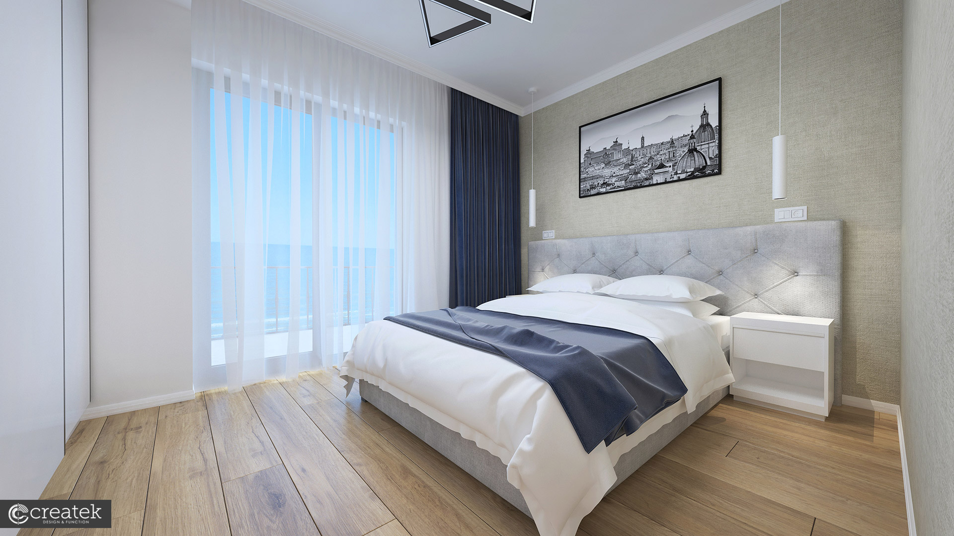 Apartamente Mamaia Nord | The Signature Promenada Apartament Roma Dormitor