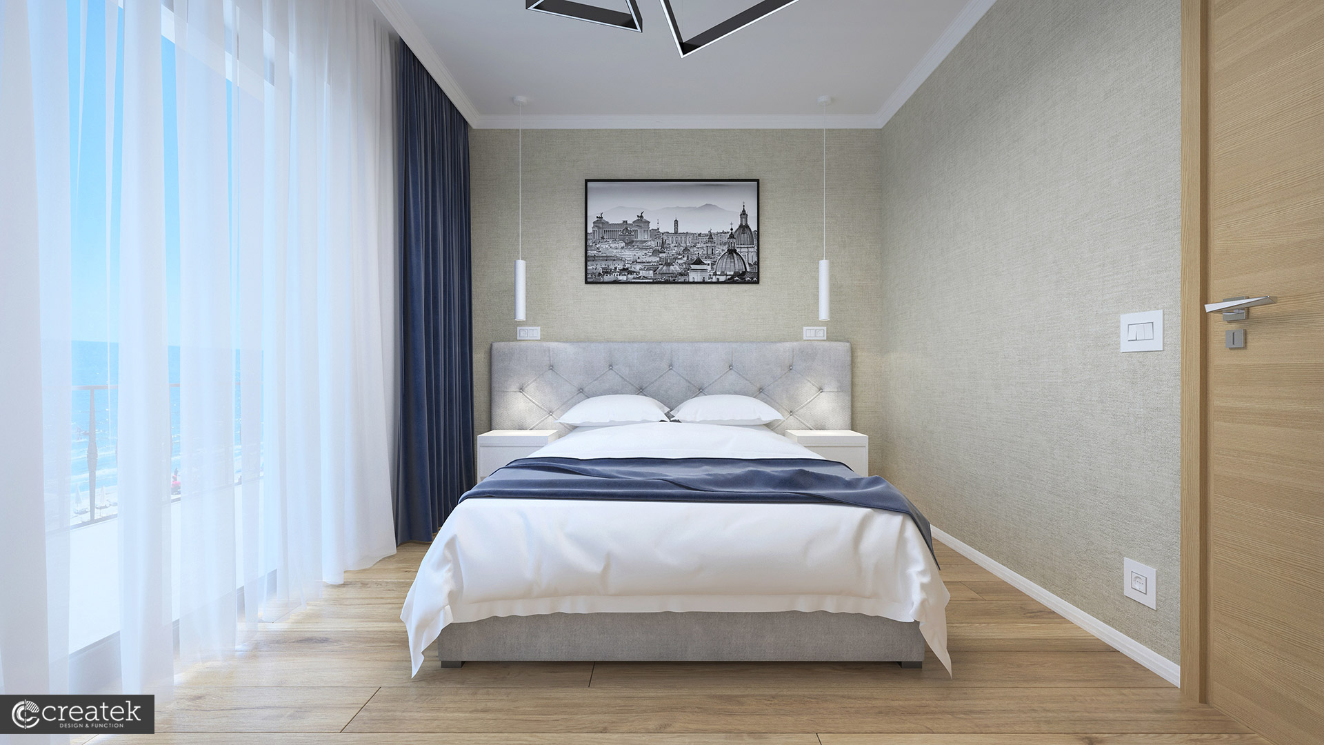 Apartamente Mamaia Nord | The Signature Promenada Apartament Roma Dormitor