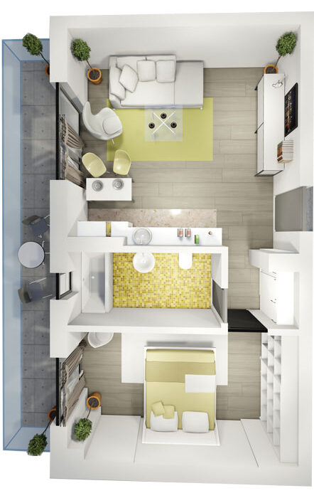 Apartament Tip 7 Scara A - Etaj 6