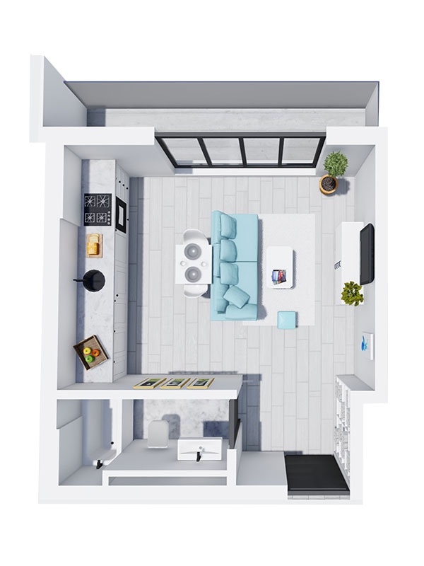 Apartament Tip 10 - Scara B - Etaj 6