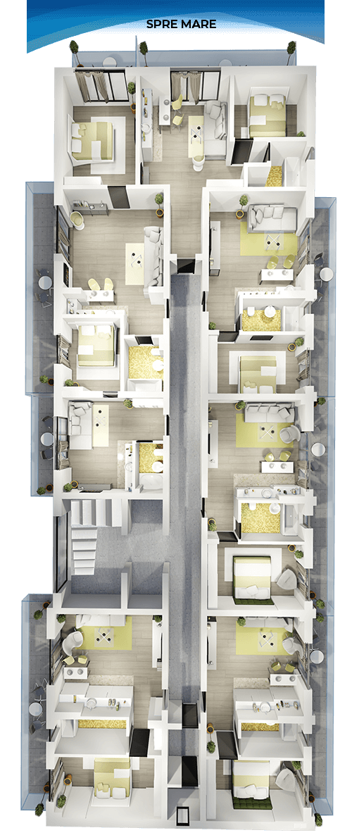 Promenada – Scara A – Etaj 2